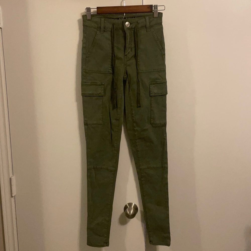 AE Super Stretch Dark Green Pants